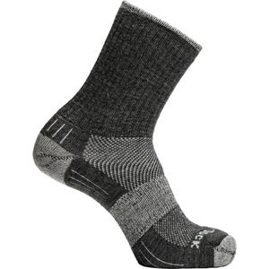 Wrightsock Escape Merino Crew - Grijs/Donkergrijs - 34-37