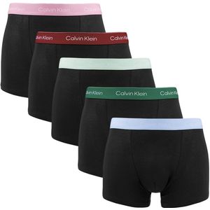 Calvin Klein heren icon 5P boxer trunks basic combi zwart