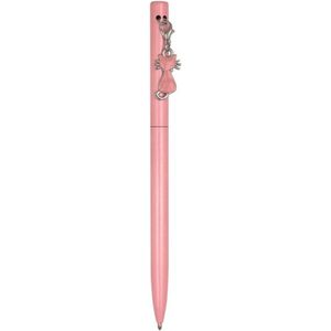 pen met bedel Kat Roze balpen