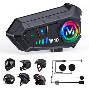 ZRSS® Motorhelm Headset Bluetooth - Handsfree Bellen - Motor en Brommer - Waterdicht Communicatiesysteem