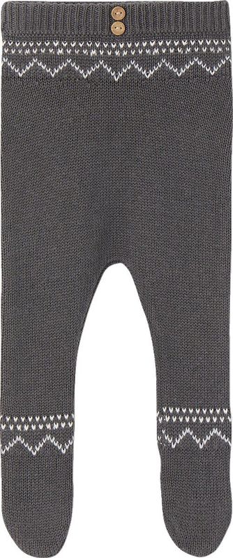 Vertbaudet - Broekje met Voetjes - Jacquard Tricot - Baby