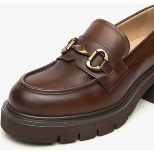 Nerogiardini - Delavato Eva Urbana - Loafers - Bruin - Handgemaakt in Italië