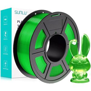 SUNLU PETG Groen transparant / Green 1kg - 1.75mm - 3D printer filament
