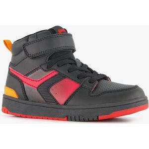 Blue Box hoge jongens sneakers zwart rood - Maat 30