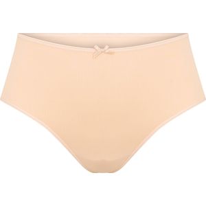 RJ Bodywear Pure Color dames string extra hoog (1-pack) - beige - Maat: XXL