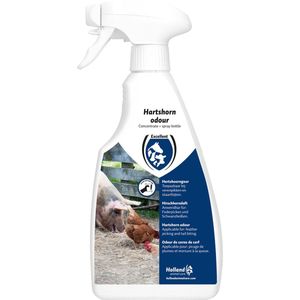 Excellent Hersthoorn Geur Spray - Tegen veren pikken bij kippen & Staartbijten en vechten bij varkens en biggen - 500ml