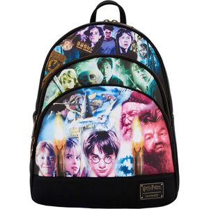 Loungefly Harry Potter - Trilogy Triple Pocket Rugtas - Multicolours