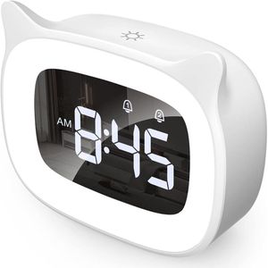 Digitale wekker voor kinderen met licht en snooze-functie