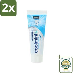 Sence - Freshmint - Tandpasta - Met Fluor - 75 ml - Voordeelverpakking - 2 stuks - Frisse adem - Tandenpoetsing