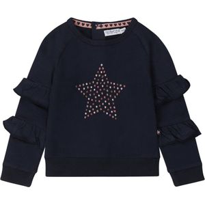 Dirkje-Girls Sweater ls-Navy