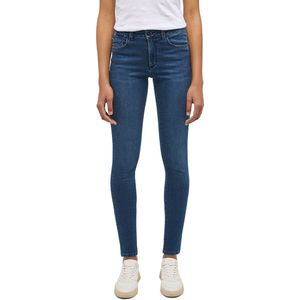 Mustang Dames Jeans SHELBY skinny Blauw 26W / 34L