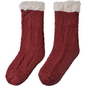 Juleeze Huissokken Dames one size Rood Synthetisch