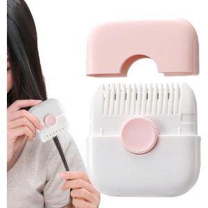 Split End Trimmer - Split End Remover - 2-In-1 Tondeuse - Tondeuse - Hair Clipper - Haartrimmer - Haarverwijderaar - Haarstyling-Apparaten - Voor Hoofdhaar - Voor Mannen En Vrouwen - Mini - Draagbare - Roze