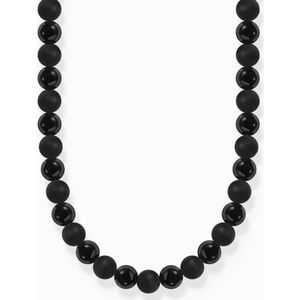 Thomas Sabo - KE2304-698-11 - Ketting - Zwart - Gerecycled Zilver - 70cm
