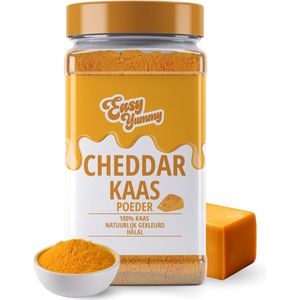 Easy Yummy Cheddar Kaaspoeder (300g), 100% Cheddar Kaaspoeder