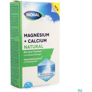 Bional Magnesium + Calcium 40 tabletten