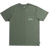 Billabong Stacked Arch T-shirt Met Korte Mouwen Groen XL Man
