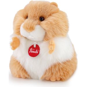 Trudi - Fluffy Hamster (S-TUDN6000) - Pluche knuffel - Ca. 20 cm (Maat S) - Geschikt voor jongens en meisjes - Oranje/Wit