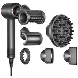 Geschikt voor Dyson HD15 Föhn Anti-Spray Mondstuk 5-delige Set, Diffuser Drooghoes, Fluffy Styling en Gladmakende Accessoires