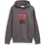 Tom Tailor Denim Oversized hoodiesweatshirt met print