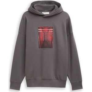 Tom Tailor Denim Oversized hoodiesweatshirt met print