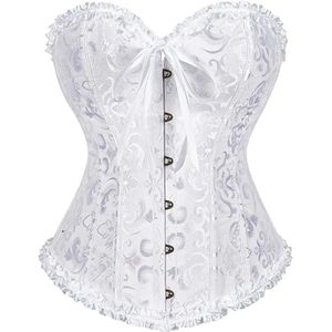 Shaping body - korsetten ondergoed, het hof corset van de bruid jurk shaping body lace taille gesloten panty