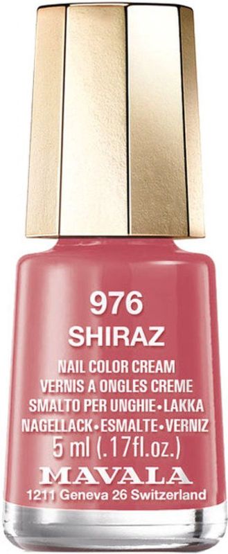 Mavala - Shiraz - Nagellak - Diep Pastelrood - Verzorgend - Dierenproefvrij