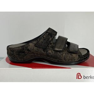Berkemann Andrea bruin zwart nubuck sandalen Maat EU 36 / UK 3,5 - 01013-608