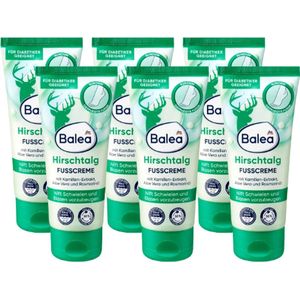 Balea Voetcrème Hertenvet - VOORDEELVERPAKKING - 6x 100ml | Verzorgende formule