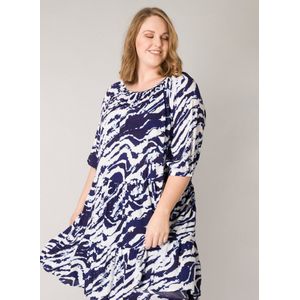 YESTA Hayet One pieces - Deep Blue/Multi-Colo - maat 2(50)