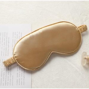Jumada's - Premium zacht zijden slaapmasker - Verduisterend - Goud - Verkrijgbaar in veel verschillende kleuren
