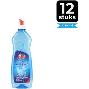 At Home Clean Vaatwasser Glansspoelmiddel 500 ml - Voordeelverpakking 12 stuks
