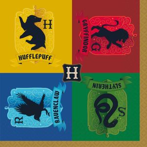 Amscan - Harry Potter - Papieren Servetten - 33 x 33 cm - 16 Stuks
