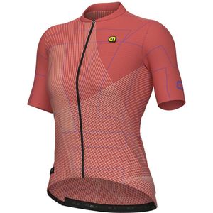 Ale Pr-e Synergy Korte Mouw Wielertrui Rood S Vrouw