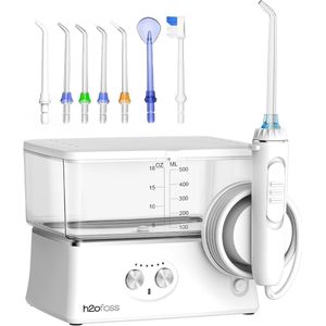 Draadloze Waterflosser met 6 Instellingen - Oplaadbare Orale Irrigator voor Tanden - IPX7 Waterdichte Tandenstoker