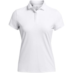 Dames Golfpolo Under Armour Iso-Chill SS Wit