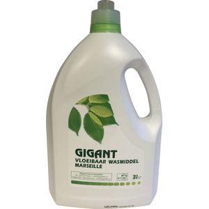 Marseille vloeibaar wasmiddel - 120 wasbeurten - marseille zeep - wasmiddel marseille 3 liter -