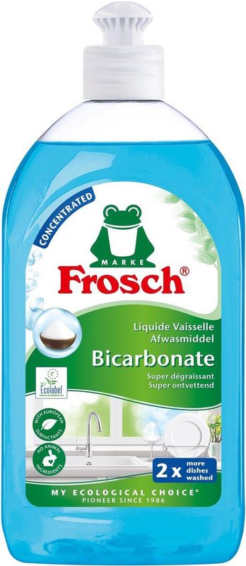 Frosch - Afwasmiddel Bicarbonate - 500ml - Krachtig en Mild voor de Huid