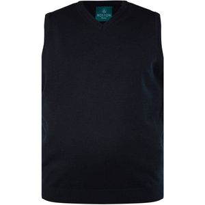 Boston Park - Heren - Boston Park slipover ronde hals tot 84/86 - Navy blauw - Maat 64+