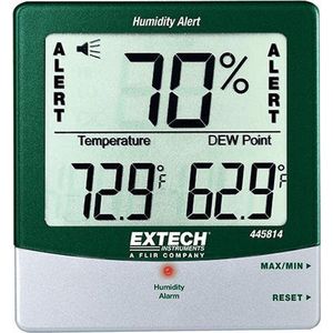Extech 445814 - vochtigheidsmeter en thermometer - dauwpunt - alarm