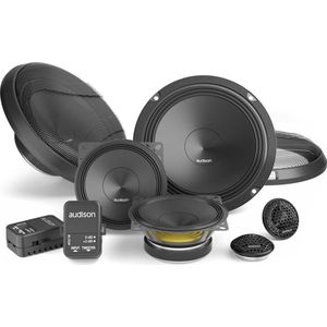 Audison - Prima APK 163 - Autospeaker - 165 mm - 3 weg composet - 125 Watt RMS