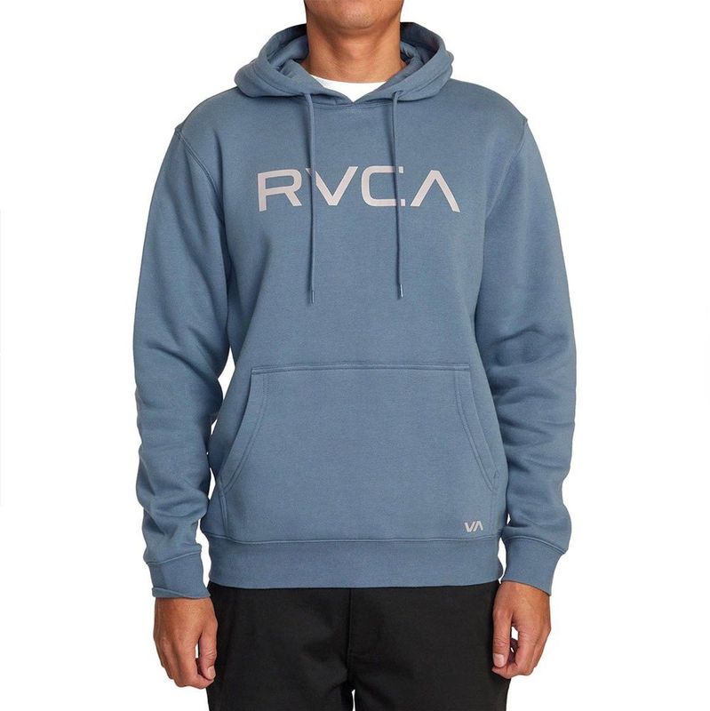 Rvca Big Hoodie Blauw M Man