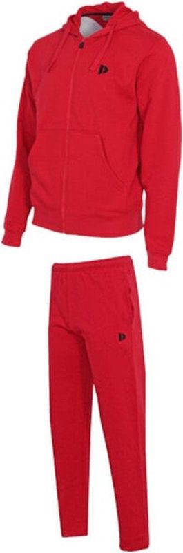 Donnay - Joggingsuit Rens - Joggingpak - Berry-red