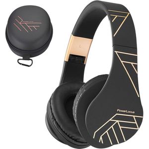 Draadloze Bluetooth Hoofdtelefoon met Microfoon en HD Stereo - Opvouwbaar, Comfortabel en Multi-Connection