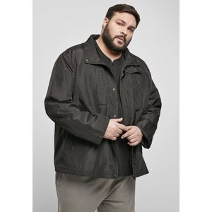 Urban Classics - Double Pocket Nylon Crepe Windbreaker jacket - XL - Zwart