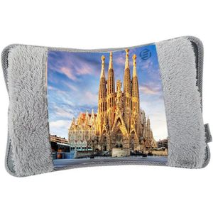 Equivera Elektrische Kruik - Elektrische Kruik - Warmtekussen - Buikverwarmer - Kruik voor in Bed- Warmwaterkruik