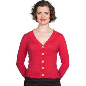 Dancing Days Cardigan -2XL- JUNE Rood