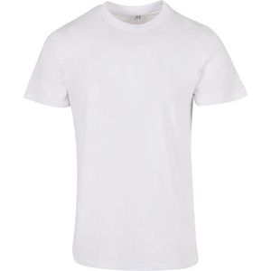 Build your Brand Basic Round Neck T-Shirt BYBB010 - White
