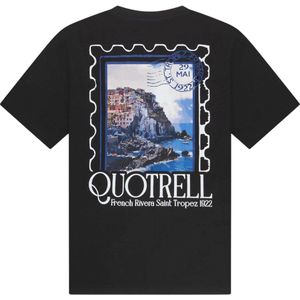 Quotrell Rivera T-Shirt Heren - Zwart - Maat XL