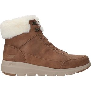 Skechers Glacial Ultra Cozyly Veterboot -  Vrouwen -  Bruin/Cognac -